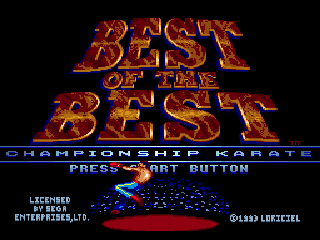 Best of the Best: Championship Karate