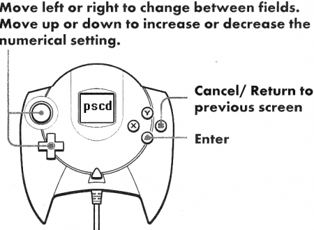 Sega Dreamcast INSTRUCTION MANUAL