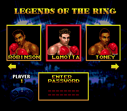 Boxing Legends of the Ring