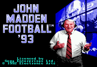 John Madden Football '93