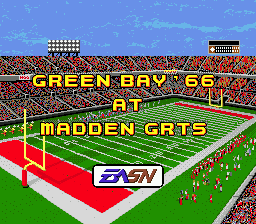 John Madden Football '93: Championship Edition