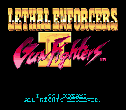  Lethal Enforcers II: Gun Fighters 