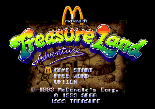 McDonald's Treasure Land Adventure