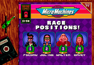 Micro Machines: Turbo Tournament '96