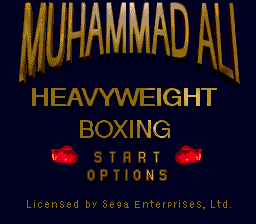 Muhammad Ali Heavyweight Boxing