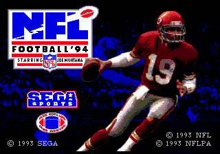 NFL Football '94 Starring Joe Montana