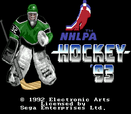 NHLPA Hockey '93