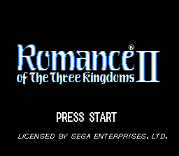 Romance of the Three Kingdoms II