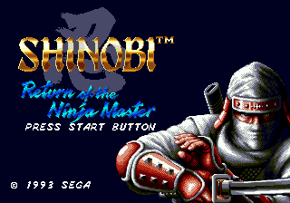 Shinobi 3: Return of the Ninja Master