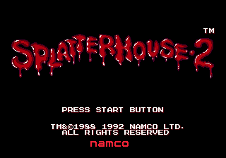 Splatter House 2