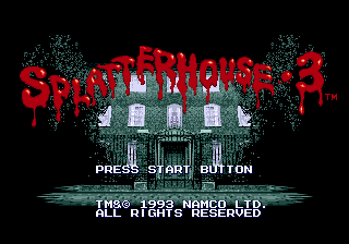 Splatter House 3