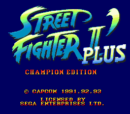 Street Fighter II': Special Champion Edition