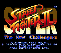 Super Street Fighter II: The New Challengers