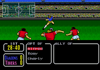 Tecmo Cup Football Game ()