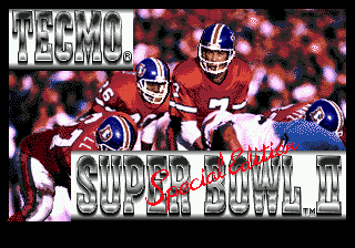 Tecmo Super Bowl II SE