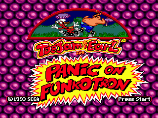 Toejam & Earl in Panic on Funkotron