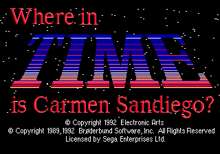 Where in Time is Carmen Sandiego