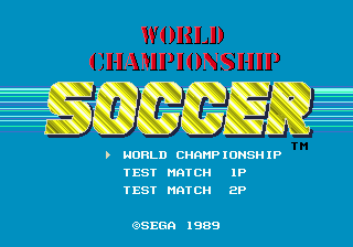 World Championship Soccer