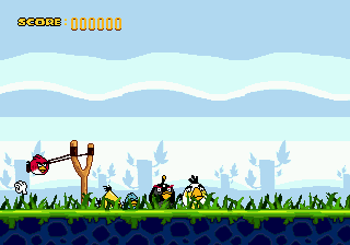 Angry Birds  Sega MegaDrive