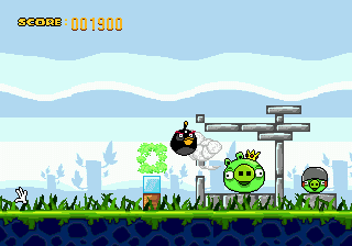 Angry Birds  Sega MegaDrive