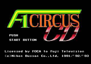 F1 Circus CD