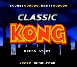    SNES - Classic Kong