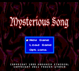   Mysterious Song  TurboGrafx 16 Super CD