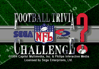 NFL Football Trivia Challenge