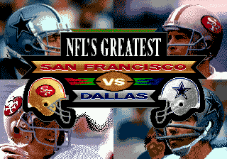 NFL's Greatest: San Francisco Vs. Dallas 1978-1993