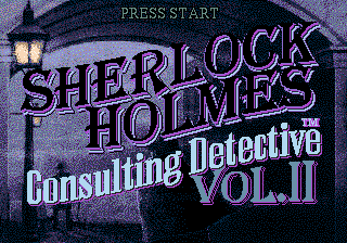 Sherlock Holmes: Consulting Detective Vol. II