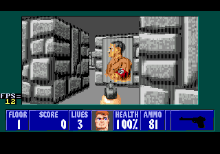  Wolfenstein 3D  Sega MegaDrive  