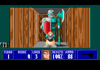  Wolfenstein 3D  Sega MegaDrive  