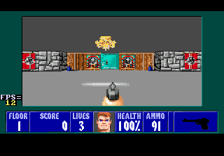  Wolfenstein 3D  Sega MegaDrive  