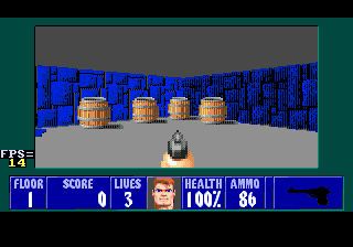 Wolfenstein 3D  SMD  