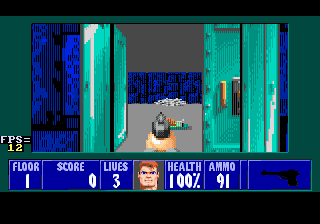 Wolfenstein 3D  SMD  