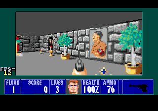 Wolfenstein 3D  SMD  