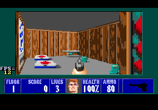 Wolfenstein 3D  SMD  