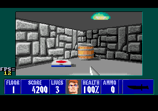 Wolfenstein 3D  Sega Mega Drive  