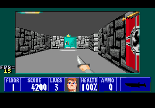 Wolfenstein 3D  Sega Mega Drive  