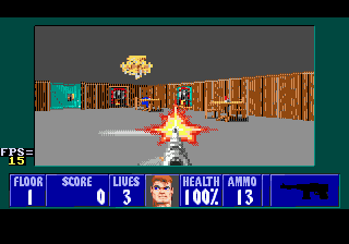 Wolfenstein 3D  Sega Mega Drive  