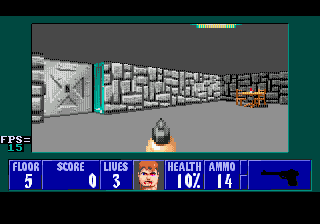 Wolfenstein 3D  SMD  