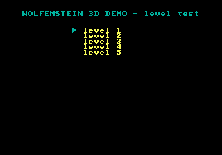 Wolfenstein 3D  SMD  