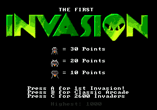First Invasion, The