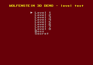 Wolfenstein 3D SMD,  !