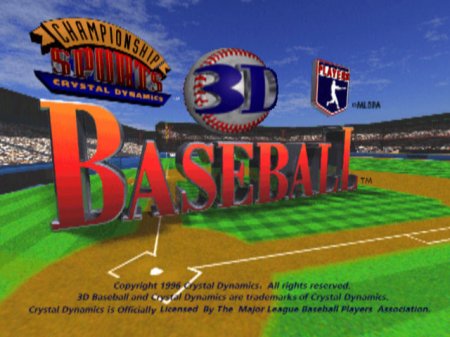 3D Baseball