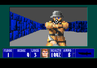   Wolfenstein 3D  Sega Genesis