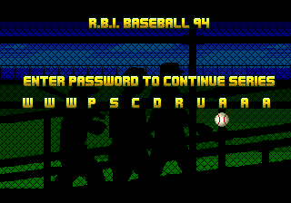 RBI Baseball 94