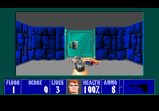    Wolfenstein 3D  Sega MegaDrive