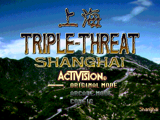 Shanghai: Triple-Threat