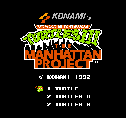 Teenage Mutant Ninja Turtles 3: The Manhattan Project